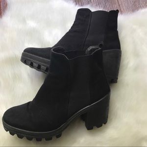 Top shop ankle boots in black